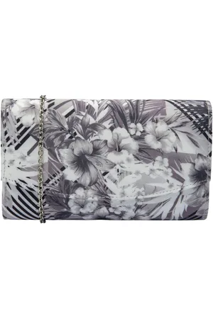 Ravel Black Clutch Bag with Chain One