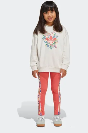 adidas Red/White Liberty London Floral Tracksuit 5