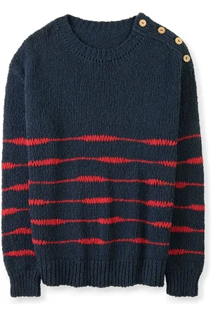 CELTIC & CO. Drop Stitch Breton Jumper XL