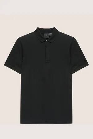 Armani Exchange Small Circular Logo Polo Shirt L