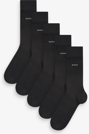 HUGO BOSS Black Regular Length Socks 5 Pack S-M