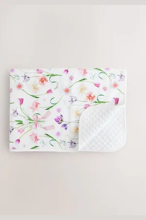 Ted Baker All Over Floral Print 100% Cotton Blanket One