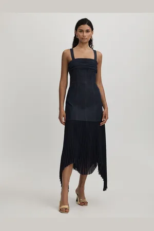 AMUR Hybrid Denim Maxi Dress AU 8