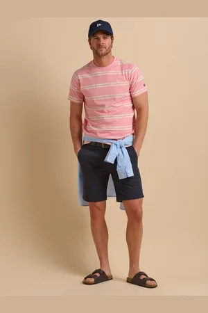 Brakeburn Pink Stripe T-Shirt XXL