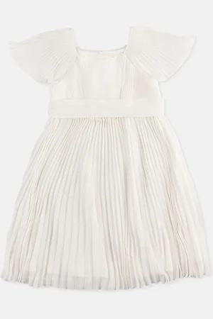 Angel & Rocket Pleated Ballerina Occasion Bow Dress 14 Years (164cm)