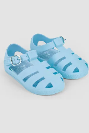 JoJo Maman Bébé Blue Jelly Sandals AU 6 (EU 23)