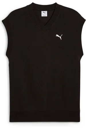 PUMA Black Mens Wardrobe Ess Relaxed 100% Cotton Vest Top XL