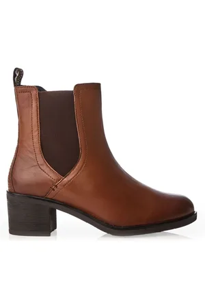 Moda In Pelle Natele Block Heel Chelsea Boots AU 5 (EU 36)