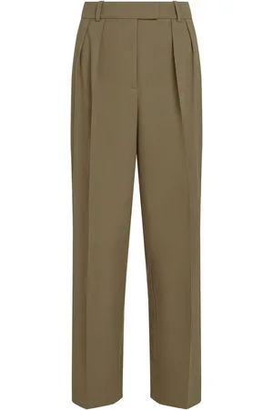 Tommy Hilfiger Brown Core Relaxed Straight Trousers AU 12