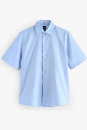 HUGO BOSS Regular Fit Short Sleeve 100% Cotton Shirt XL