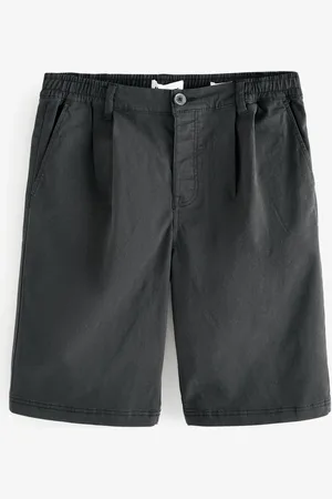 Threadbare Relaxed Fit Pleated Stretch Chinos Shorts 32r