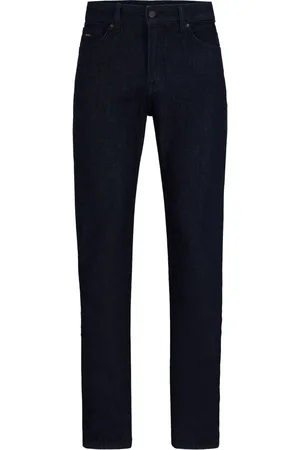 HUGO BOSS Blue Maine Relaxed Fit Stretch Jeans W38 L34