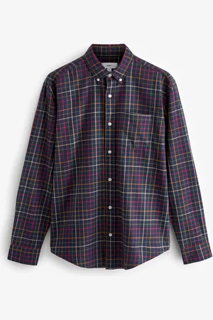 Next Check Long Sleeve 100% Cotton Oxford Shirt 3XL