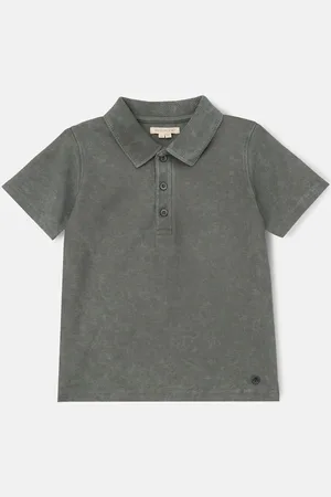 Angel & Rocket Rex Washed 100% Cotton Polo Shirt 11