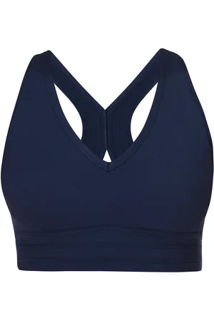 Sweaty Betty Blue Gaia Yoga Bra L