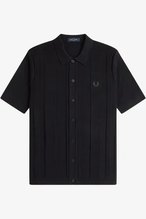 Fred Perry Button Through Short Sleeves Shirt XL