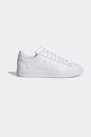 adidas Cream/white Grand Court 2.0 Trainers AU 5.5 (EU 36.5)