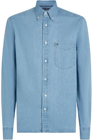 Tommy Hilfiger Regular Fit Denim 100% Cotton Shirt XXL