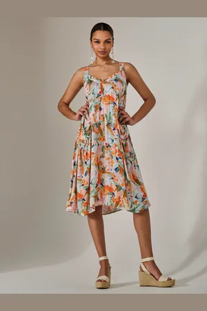 Jolie Moi A-Line Pocket Smock Dress AU 14