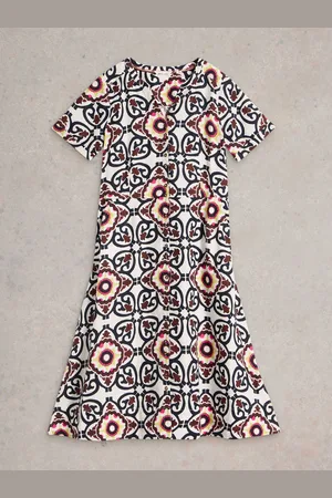 White Stuff 100% Linen Dress 12