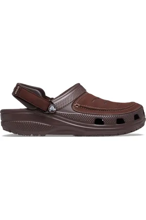 Crocs Brown Yukon Vista Clogs AU 10 (EU 45.5)