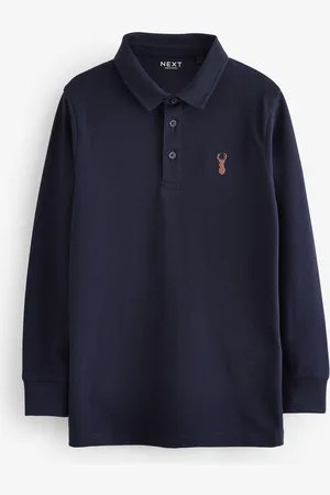Next Long Sleeve Polo Shirt (3-16yrs) 10 Years (140cm)