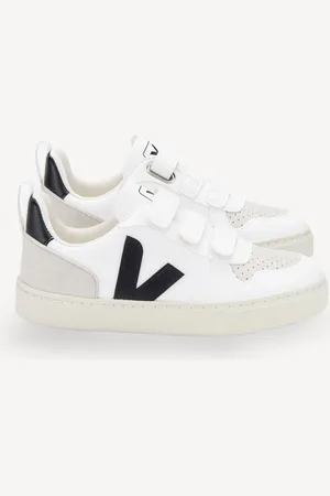 Veja Small V-10 White Trainers AU 11.5 (EU 29)