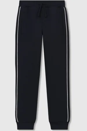 Reiss Navy/ Off White Epping 3-9 yrs Joggers 6