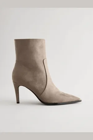 Next Grey Forever Comfort Skinny Heeled Ankle Boots AU 6.5 (EU 37.5)