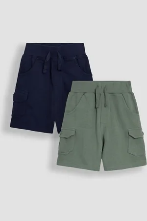 JoJo Maman Bébé 2-Pack Cargo Jogger Shorts 6