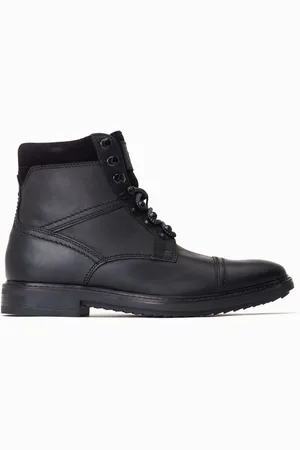 Base London Ashland Lace Up Toe Cap Boots AU 12 (EU 46)
