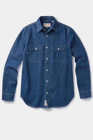 Aubin Detuyll Selvedge Denim Shirt M