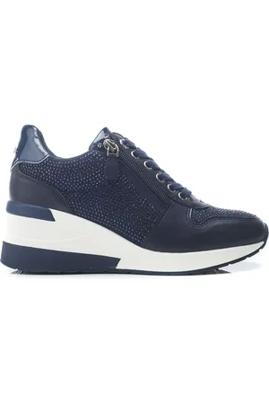 Moda In Pelle Brookie Glitz Wedge Side Zip Trainers AU 5 (EU 36)