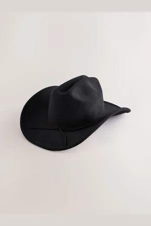 Next Black Felted Western Hat One