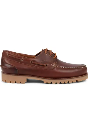 JONES BOOTMAKER Pickering 2 Leather Boat Shoes AU 11 (EU 45)