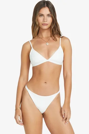 Billabong Salt and Sol White Bikini Top AU 10