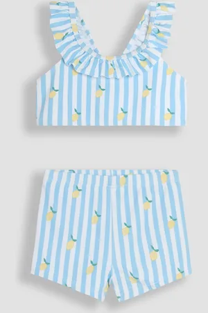 JoJo Maman Bébé Stripe Swimsuits 2 Piece 3