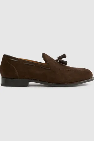 Reiss Clayton Tasselled Suede Loafers AU 8 (EU 42)