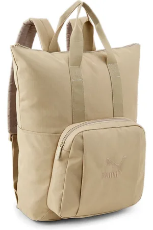 PUMA Brown Unisex Classics Archive Tote Backpack One
