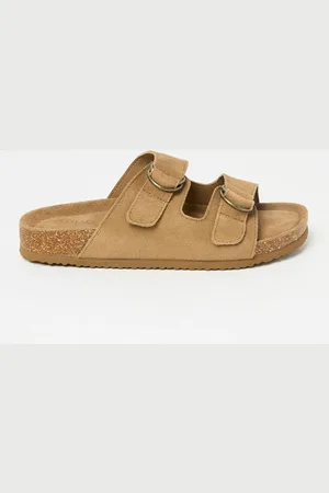 Fat Face FatFace Mylor Tan Brown Suede Sandal AU 7 (EU 38)