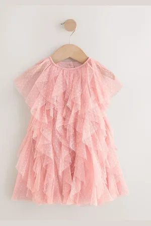 Next Sleeveless Mesh Party Dress (3mths-7yrs) 104110cm