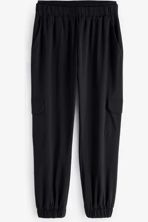 Sweaty Betty Black Explorer Cargo Trousers M