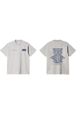 Only & Sons Grey Relaxed Fit Oasis Band 100% Cotton T-Shirt large