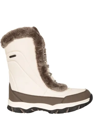 Mountain Warehouse Natural Womens Exodus Water Resistant Snow Softshell Boots AU 10 (EU 41)