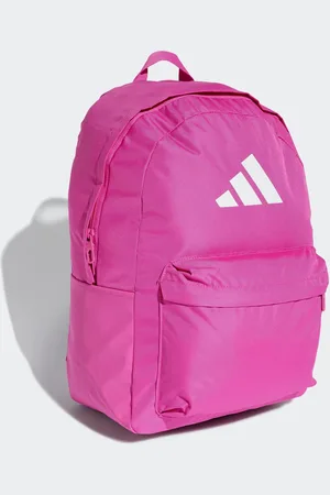 adidas Pink Classic 3 Bar Logo Backpack One