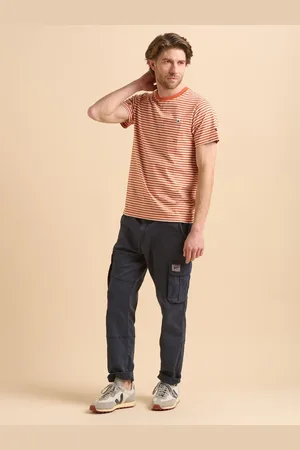 Brakeburn Blue Cargo Trousers 32