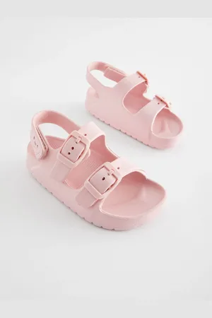 Next Pink Two Strap Sandals AU 4 (EU 20.5)