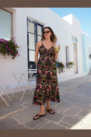 Next 100% Cotton Jersey Midi Dress AU 22