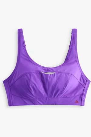 Next Purple Active Sports Antibounce Dry Tech Extra High Impact C-H Bra 38 GG