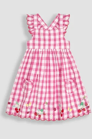 JoJo Maman Bébé Scallop Hem Sun Dress 4